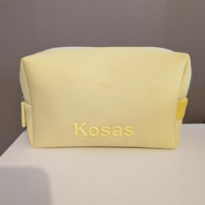 Kosas Yellow Cosmetic Bag